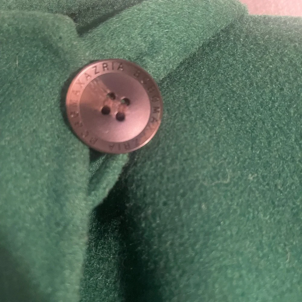 BCBGMaxAzria green wool blend coat - Picture 14 of 15